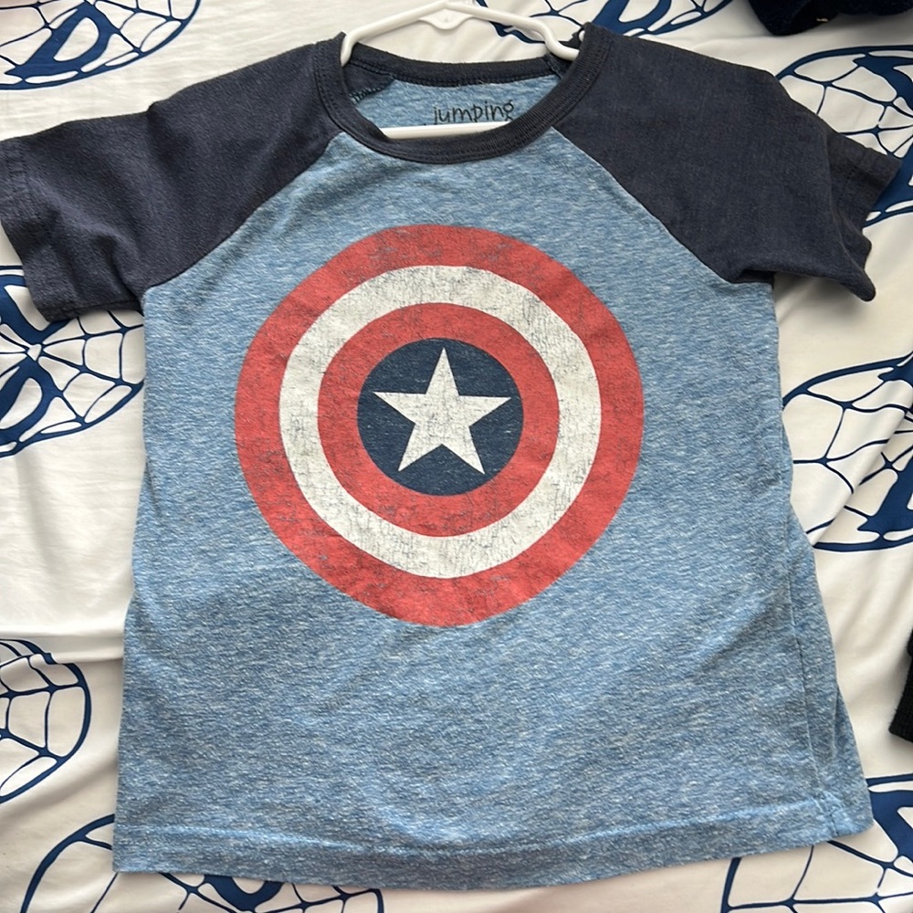 Jumping beans size 4 Avengers t shirt